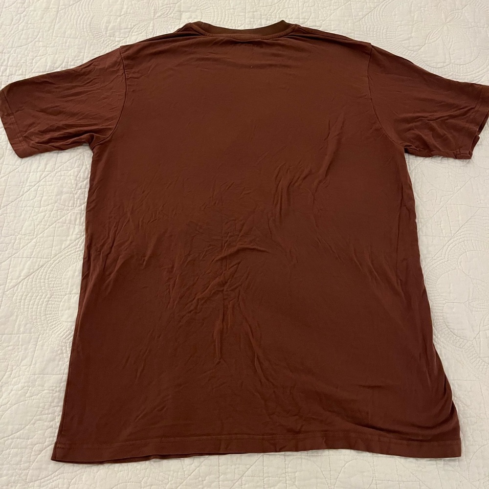 Men's Brown T-Shirt Ekkovision Small